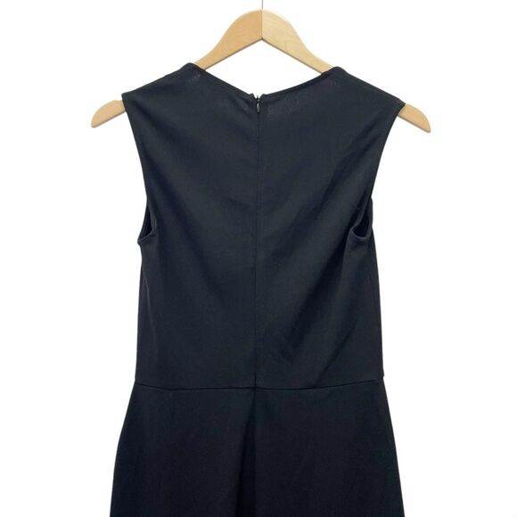 NWT Lulus Enticing Endeavors Wide Leg Square Neck Jumpsuit in Black Size Medium - Picture 8 of 14